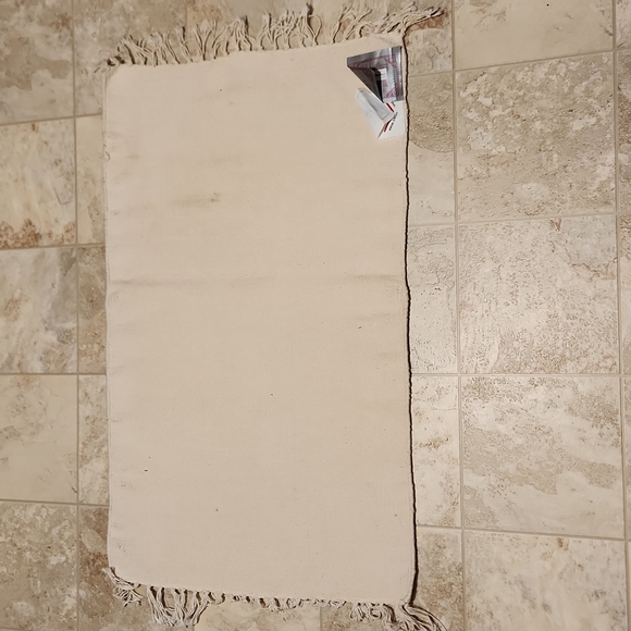 Sloane Stuart 100% cotton stencil rug or wall decor Christmas Tree design - Picture 6 of 9